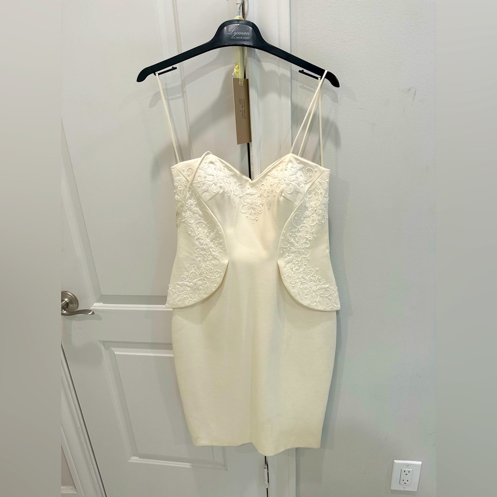 MIGNON IVORY COCKTAIL DRESS